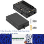 12V Fuse Relay Box 10 Relay Slots 15 ATC/ATO Fuses Holder for Car Truck Marine