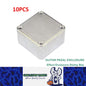 10 x 1590LB Guitar Effect Pedal Enclosure Aluminum Stomp Box Case 50.5x50.5x31mm