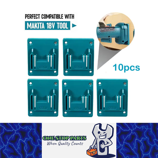 10 x Drill Tools Mount Holder for Makita 18V Power Tools Holder Dock Hanger