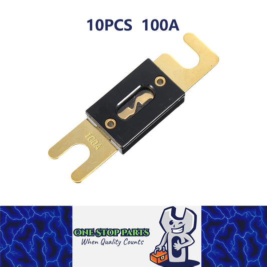 10 x 100AMP ANL MEGA Fuse Suits ANL/AML Holders 1pc 100A ANL Fuse 81mm Mega Fuse