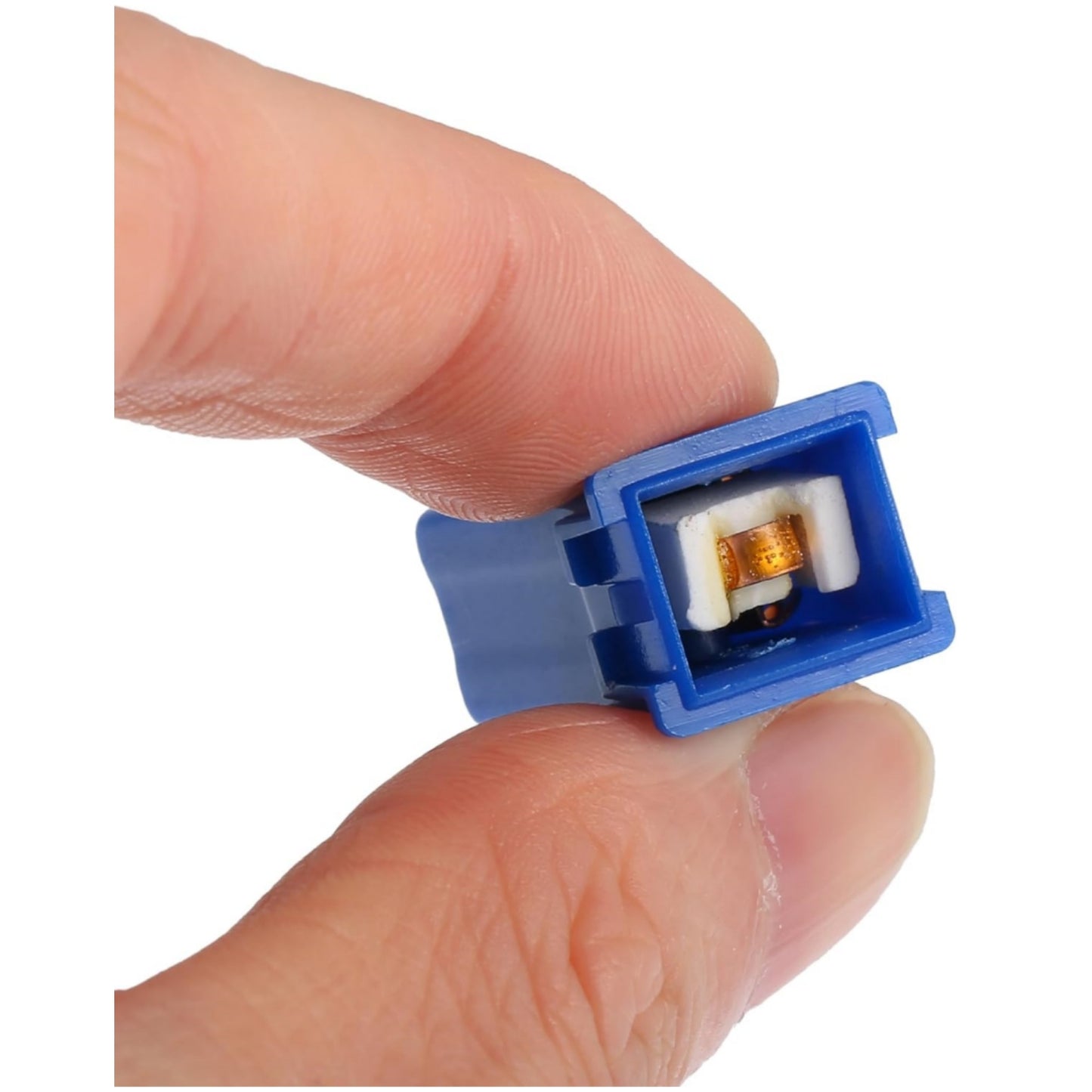 1 x 100Amp Blue Small Slow Blow Fuse Block 10mmx12mm x 27mm High 100A Fuse (1pc)