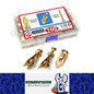 100 Sets Drywall Anchors & Screws Kit 30mm No Drill Wall For TV Shelf Cabinet