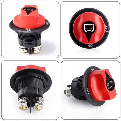 12V-24V 100Amp Heavy Duty Isolator Switch 35mm for Cars Boats 4wd 100 Amp