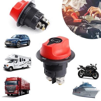 12V-24V 100Amp Heavy Duty Isolator Switch 35mm for Cars Boats 4wd 100 Amp