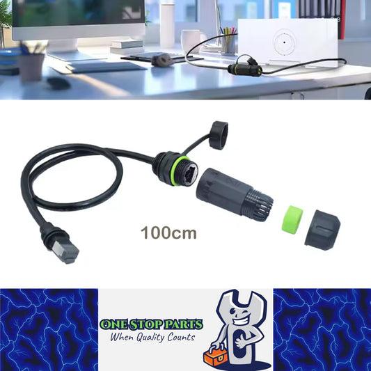 100CM Starlink Gen 3 Ethernet Adapter Starlink Cable Extension to RJ45 Coupler