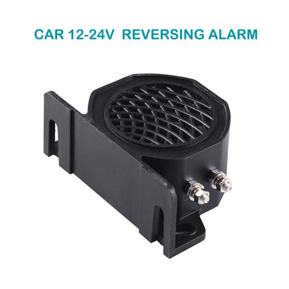 12V 24V 107dB Backup Alarm Siren Beeper Buzzer Horn Warning Car Reversing Alarm