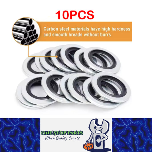 10 x M16 Car Oil Pan Drain Gasket Oil Drain Plug Gasket Washer Sealing O Ring