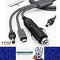 10M Starlink Mini 3-in-1 DC Power Cable to USB C Cigarette Lighter Plug DC Male