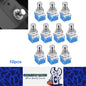 10pcs Guitar Effect Pedal 3PDT Foot Switch 9 Pin Latching Stomp Push Button