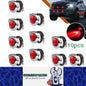 10 x Red Round LED Rear Marker Lamps 1.9CM 12V-24V LED Rear Marker Lights