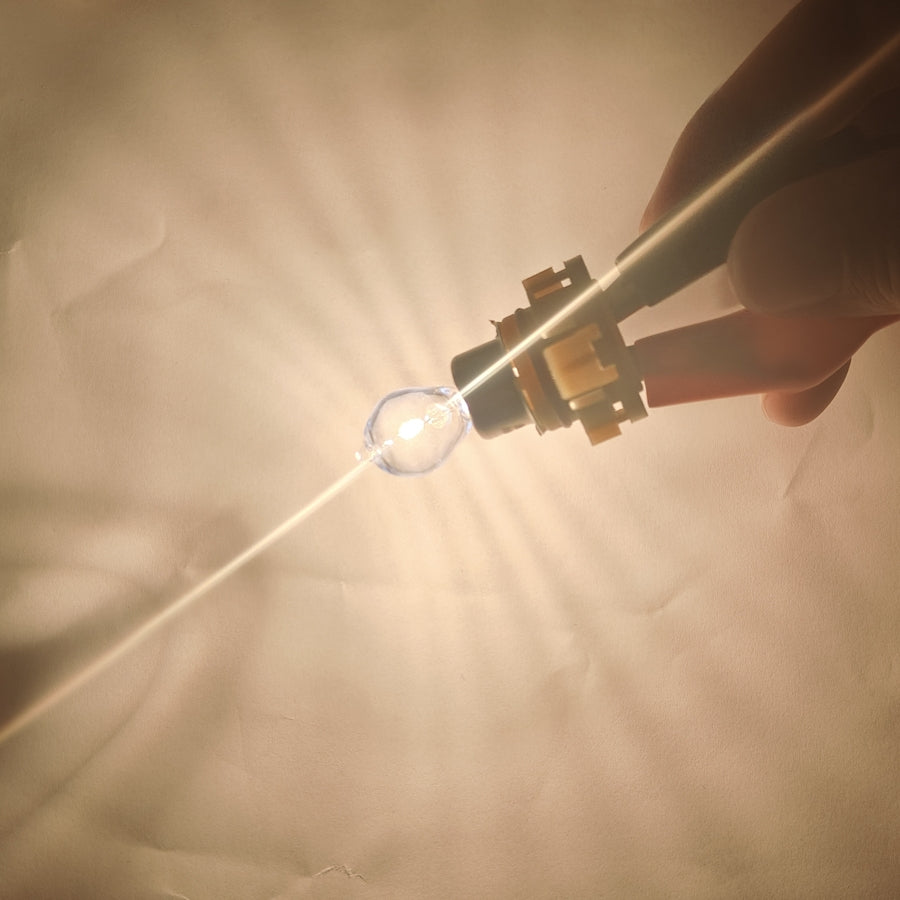 2 x PSX24W 2504 Fog Light Globes 4300K Clear Halogen Globes for Fog Lights DRL