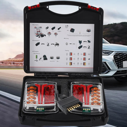Trailer Light Magnetic Wireless Kit for Boat Tow Truck Wireless Magnetic Light