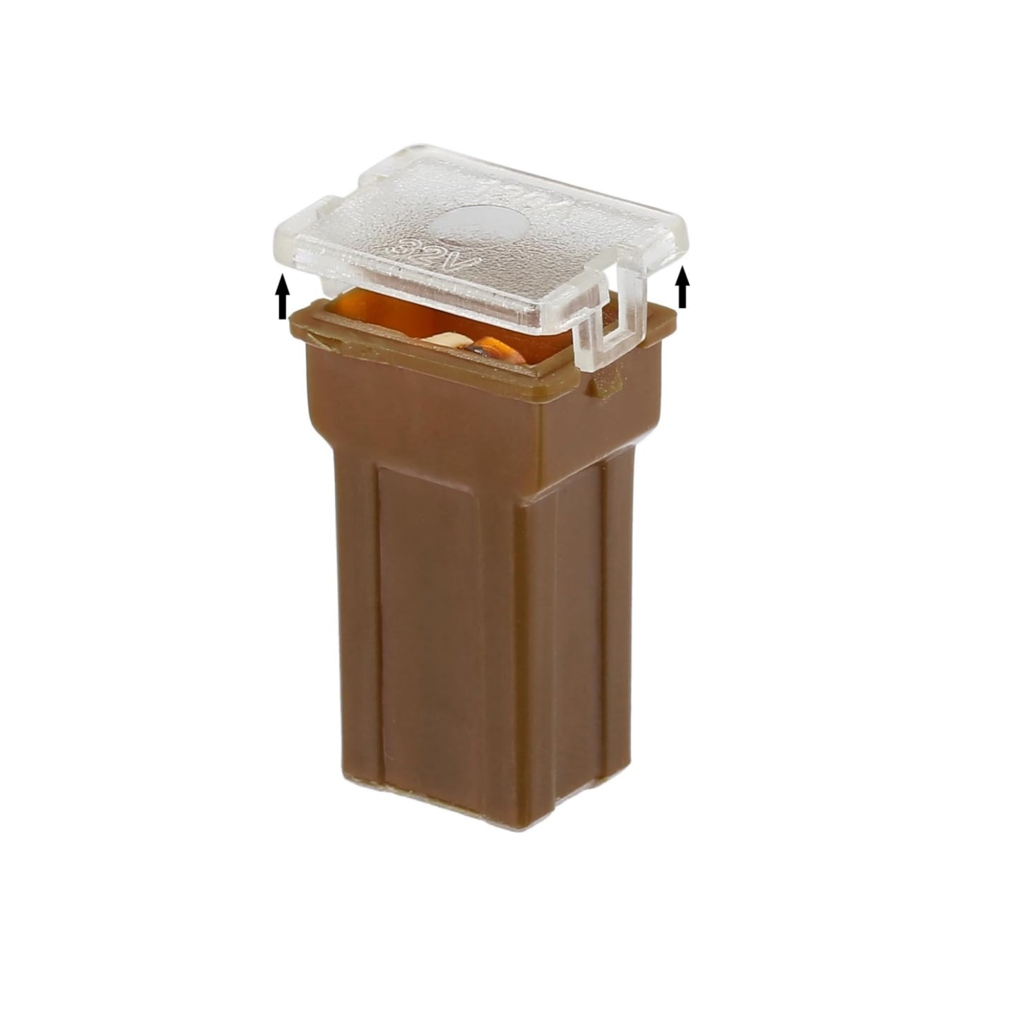 5 x 120Amp Brown Small Slow Blow Fuse Block 10mmx12mm x 27mm High 120A Fuse 5pc