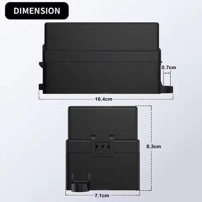 12V Pre-Wired Fuse Relay Box 4 Relays 12 ATC/ATO Fuses Waterproof for Car Marine