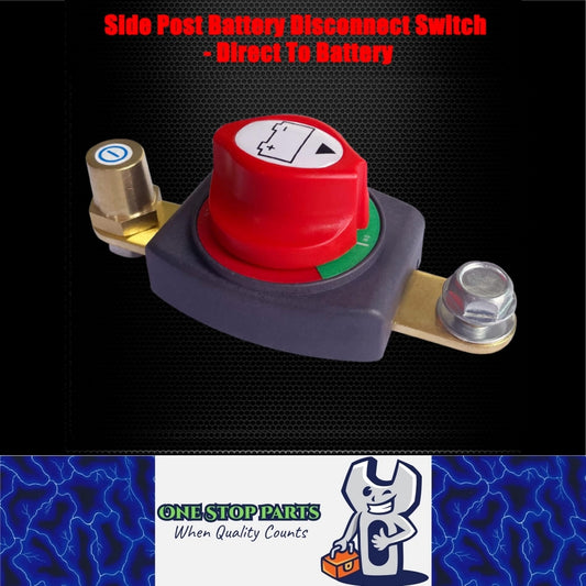 12V - 48V Heavy Duty Negative Terminal Isolator Switch Bike Boat Forklift Buggy