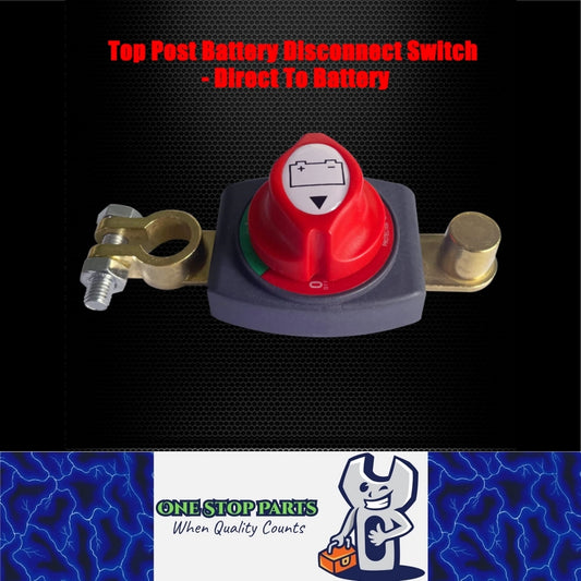 12V - 48V Heavy Duty Positive Terminal Isolator Switch Bike Boat Golf Cart Buggy