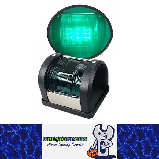 12v Green Starboard Boat Light LED Marine Yacht Navigation Running Lamp