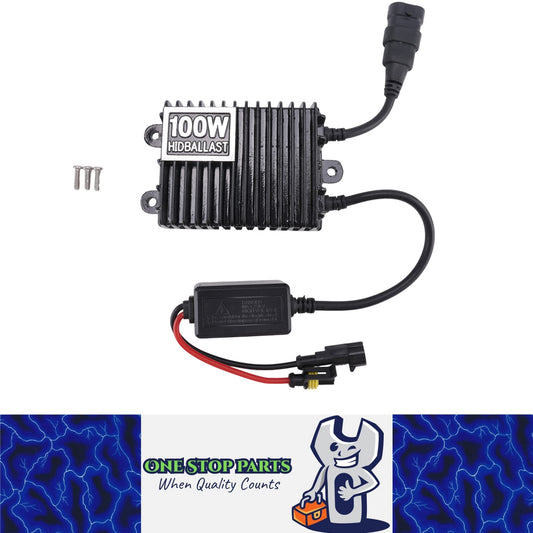 12V Slim 100W Hid Ballast Replacement Xenon Light Ballast Quick Start Ultrathin