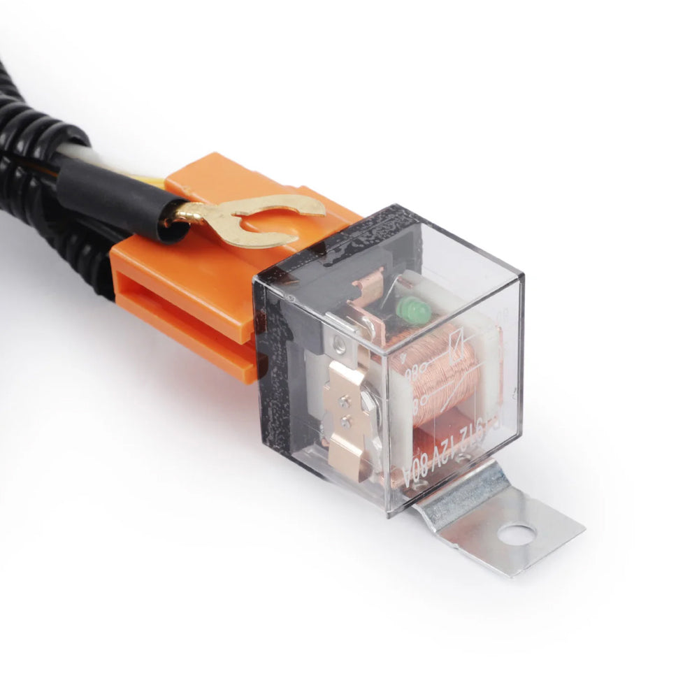 80A 12V Car Horn Relay Wiring Harness Kit for Car Truck Van Grille Mount