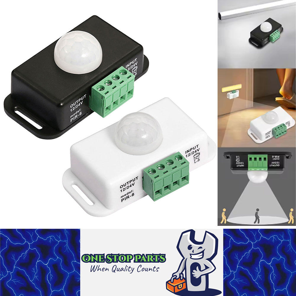 12v Motion Detector Suits 12v and 24v DC With 6A Output for Lighting ...