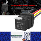 12V 40A Heavy Duty Car Relay Kit SPDT 5 Pin Bosch Style with Harness Auto Relay
