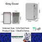 Waterproof Electrical Box 136x87x70mm Plastic Outdoor Enclosure Junction Box