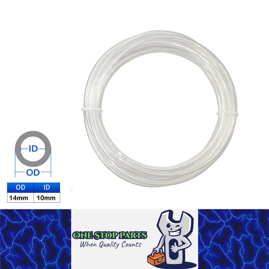 14mm Transparent PU Air Hose Pneumatic Tube Pipe for Air Compressor Water Oil