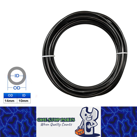 14mm Black PU Air Hose Pneumatic Tube Pipe for Air Compressor Water Oil