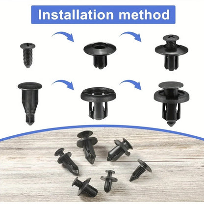 1400pcs Car Push Retainer Clip Fastener 36 Size Bumper Fender Rivet