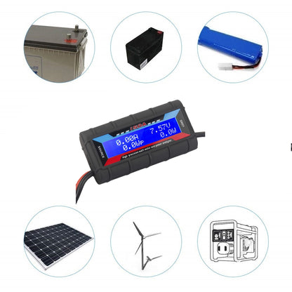 150A Inline Digital Meter Watt Voltage Amp Meter Power Analyzer Monitor