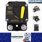 150A Circuit Breaker 12V-48V DC Waterproof Manual Reset for Marine Boat RV Yatch