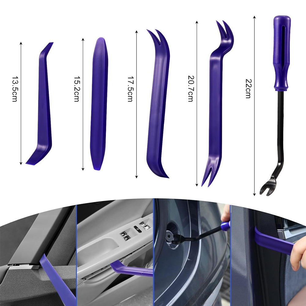 1565pcs Car Push Retainer Clip Fastener 36 Size Bumper Fender Rivet with Removal