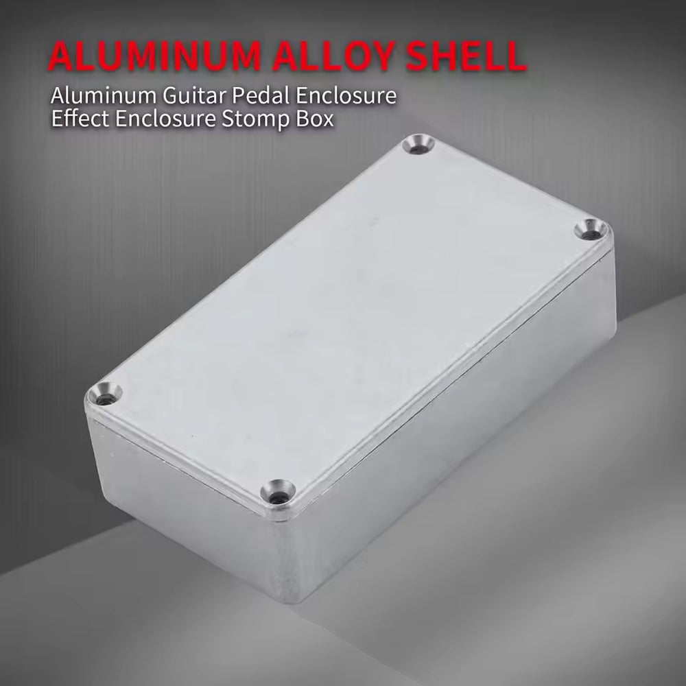 5pcs 1590B Guitar Pedal Enclosure Aluminum Diecast Stomp Box Case 112x61x32mm