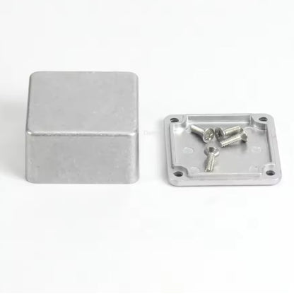 10 x 1590LB Guitar Effect Pedal Enclosure Aluminum Stomp Box Case 50.5x50.5x31mm