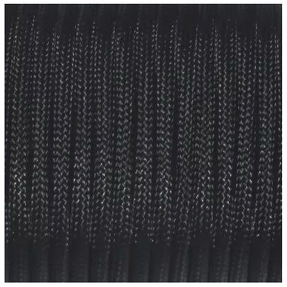 15m Black 650lb 9 core Paracord Rope 4mm Parachute Cord Outdoor Camping Rope