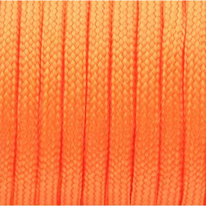 15m Orange 650lb 9 Core Paracord Rope 4mm Parachute Cord Outdoor Camping Rope