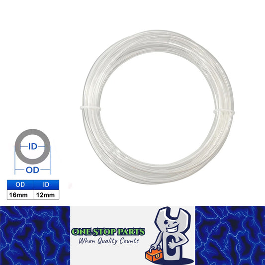 16mm Transparent PU Air Hose Pneumatic Tube Pipe for Air Compressor Water Oil
