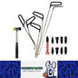 Car Body Dent Repair Rods 6pcs Hail Damage Removal Tools with Knock Down Pen Set