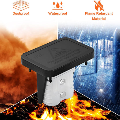 1 x 175A Grey Anderson style Plug Includes Flush Mount Bracket and Cover