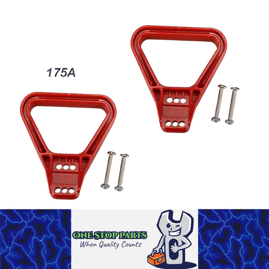 5 x Red A-Shaped Handles for 175A Red Anderson Style Plugs Connectors