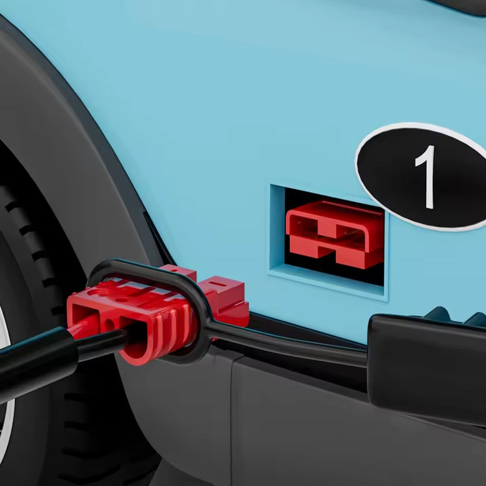 4 x 175A Red Anderson Style Sockets Plugs 175 Amp Kit with Cover and Entry Boot