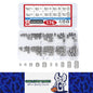 176pcs Allen Head Hex Set Screws M2.5–M8 Assortment Kit 304 SS Grub Bolts