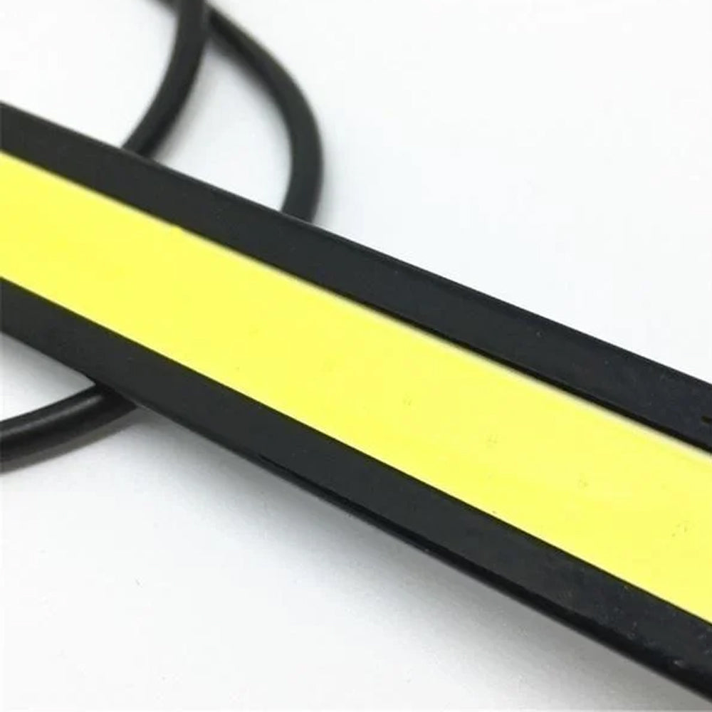 10 x 17CM Blue LED DRL Daytime Running Light Decorative Aluminum 12V Strip Lamp