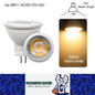 1 x MR11 3W LED Spotlight AC/DC 12V-24V 120 Degree 3000K Warm White Downlight
