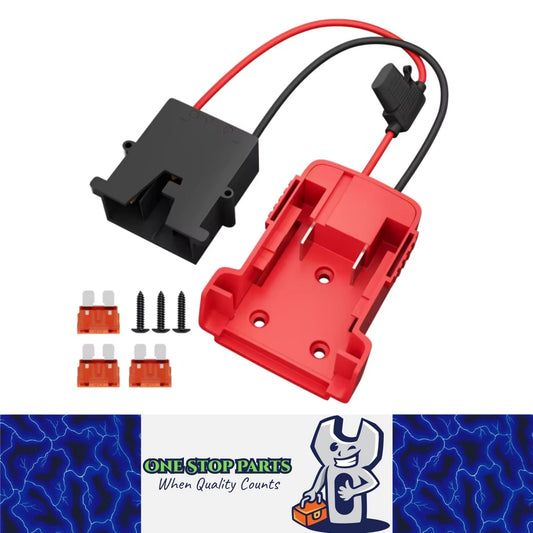 1 x Power Wheel Battery Adapter for Milwaukee M18 Battery Converter 18V Adapter