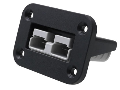 Flush Mount Anderson Plug 50 Amp Connector Kit Mounting Bracket and Socket
