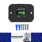 1 x Green LED Digital Voltmeter 12-24V Voltage Gauge Meter Panel Car Boat Marine