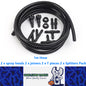 Windscreen washer kit 1m Hose spray heads Joiners T pieces Splitters Pack