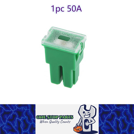 1 x 40Amp Green Medium Female Slow Blow Fuse Block 15mmx22mmx32mm High 40A Fuse