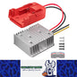 1x 18V to 12V Step Down Converter for Milwaukee M18 Power Wheel Battery Adapter